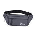 thumbnail image 3 of hengtong Fanny Pack Belt Bag Phone Wallet Pouch Waist Pack for Biking Outdoor Workout Dark Grey, 3 of 9