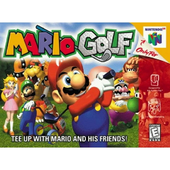 Restored Mario Golf (Nintendo 64, 1999) Video Game (Refurbished)