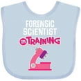thumbnail image 3 of Inktastic Future Forensic Scientist in Training Girls Baby Bib, 3 of 4