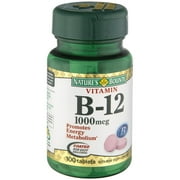 Nature's Bounty B-12, 1000mcg Tablets, 100ct, 3pk