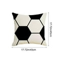 thumbnail image 3 of Generic Sports Throw Pillows Square Linen Fun Sport Game Pillow Case，Soccer Baseball Football Home Decor Pillow, 3 of 6