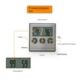 thumbnail image 4 of Digital Remote Wireless Food Kitchen Oven Thermometer Probe Oven Meat Timer Temperature ,Higher Accuracy, 4 of 5