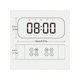 thumbnail image 3 of 1 Digital Alarm Speaker: Small Wireless Speaker, Portable Wireless Clock Time Display, Supporting Wireless Device Connection, FM Radio, Stereo Surroun, 3 of 5