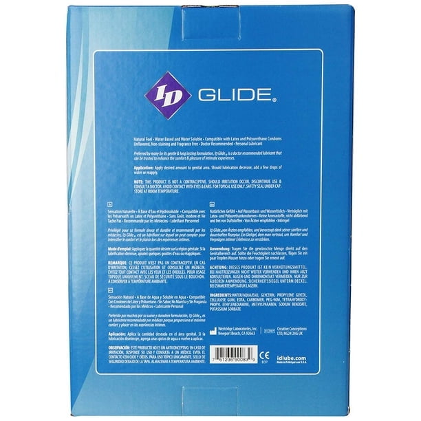 ID Lubricants,ID Glide - 17 fl. oz - 2 Pack Water Based Personal Lubricant Liquids - Walmart.com ID Lubricants,ID Glide - 17 fl. oz - 2 Pack Water Based Personal Lubricant Liquids - Walmart.com