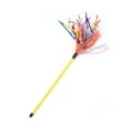 thumbnail image 2 of Walbest Cat Feather Wands, Cat Wands with Bell Sucker Interactive Cat Teaser Wands Stick for Cat and Kitten, Yellow, 2 of 6