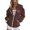/c49Coffee309, variant on Womens Hoodie Jacket Zip Up Graphic Hooded Love Heart Print Sweatshirt Oversized Coat With Pocket Soft Long Sleeve Casual Fall Winter Leisure Street Daily Wear,Coffee,XXL