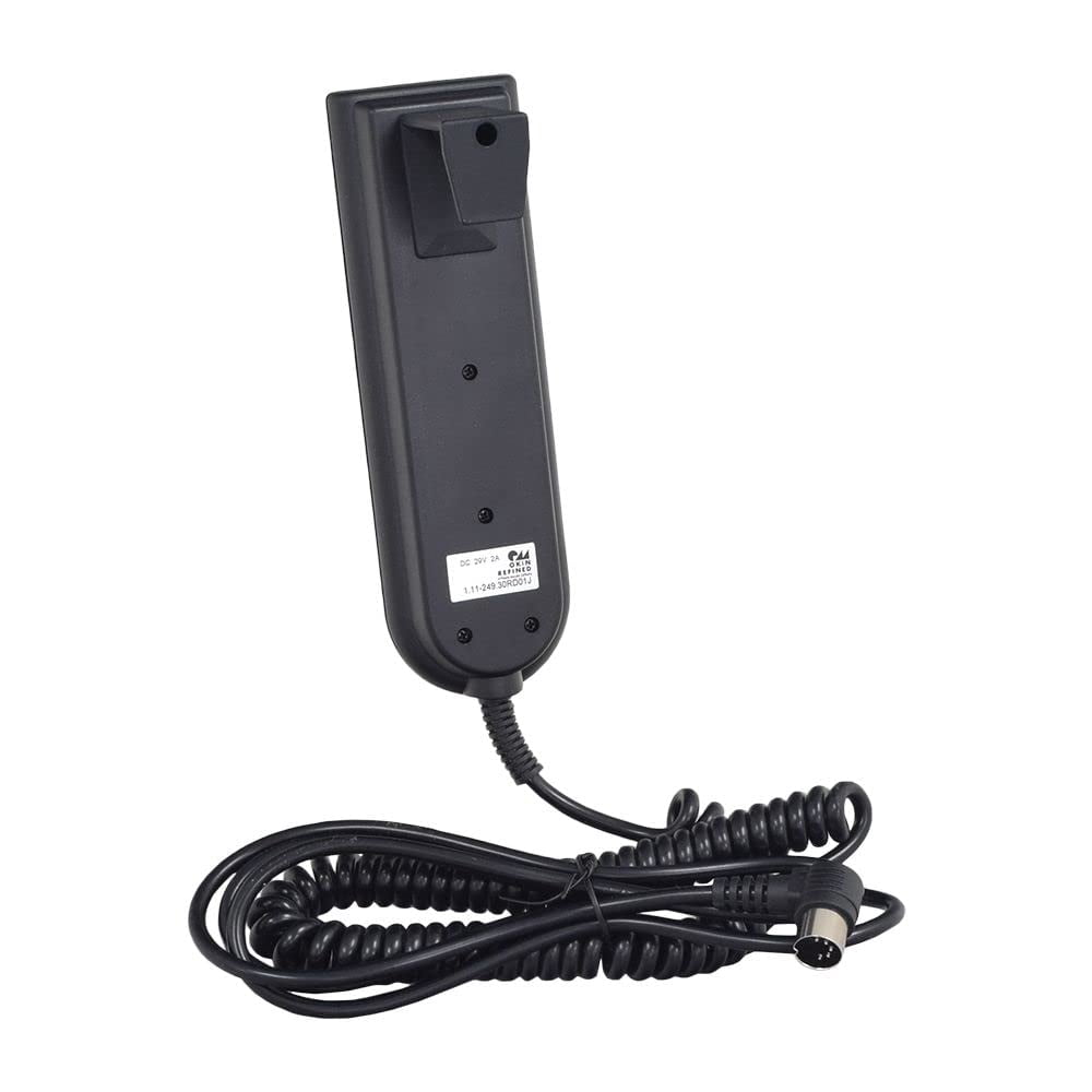 AlveyTech OKIN 2-Button 5-Pin Hand Control for Pride, Golden, & Limoss Lift Chairs - Lift Chair Remote Replacement, Remote Control for Electric Reclining Chairs (with Stand)