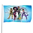thumbnail image 1 of Supa Team Bandera impresa con temática, regalo perfecto para fanáticos, amigos y familiares, y adecuada para actividades al aire libre e interiores, decoraciones de fiesta. 90 cm × 150 cm., 1 of 6
