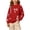 Red, variant on Lutiedan Christmas Bow Sweater for Girls Cute Crew Neck Knit Sweater Kids Long Sleeve Holiday Pullover Size 5-16,Beige