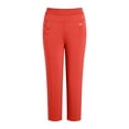 thumbnail image 6 of Noric Women's Plus SizeCapri Pants High Waist Casual Cropped Leggings with Button Pockets for Summer, 6 of 6