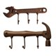 thumbnail image 1 of 1 Set Hammer Shape Wall Hook Wrench Shape Clothes Hanger Wall Mounted Hook, 1 of 4