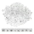 thumbnail image 1 of BRIGHTFUFU 160Ud Marcadores Transparentes Para Organizador De Ropa Talla Xs A 4Xl Clips Plásticos, 1 of 7