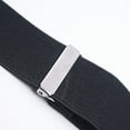 thumbnail image 3 of VALSEEL Mens Suspenders X-Back 5.0cm Wide Solid Straight Clip Suspenders, 3 of 7