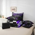 thumbnail image 4 of Erosebridal Sport Car Bedding Sets King Size,Buffalo Plaid Bed in a Bag King size,Extreme Sport Bedding King Size,Microfiber Car Room Decorative,Reversible,7-Piece, 4 of 6