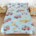 thumbnail image 2 of Fire Engine Car Truck Bedding Set with Zipper Closure for Girls & Boys, 2 of 6