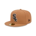 thumbnail image 3 of Men's New Era Brown Chicago White Sox Color Pack 59FIFTY Fitted Hat, 3 of 7