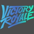 thumbnail image 2 of Women's Fortnite Victory Royale Gradient Logo Graphic Tee Black Medium, 2 of 4