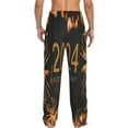 thumbnail image 3 of Balery Men'S Happy New Year 2024 Pants,Sleepwear Pants,Pajama Pants,Pj Bottoms Drawstring And Pockets-Large, 3 of 9