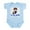 Sky Blue, variant on CafePress - Future Lawyer Like Uncle Baby Infant Bodysuit - Baby Light Bodysuit, Size Newborn - 24 Months