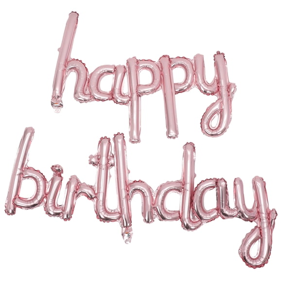 1 juego de globos de feliz cumpleaños, decoración para fiestas, celebración, globos de papel de aluminio, recuerdo de fiesta de cumpleaños