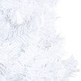 thumbnail image 2 of vidaXL Artificial Pre-lit Christmas Tree with Ball Set White 120 cm PVC, 2 of 5