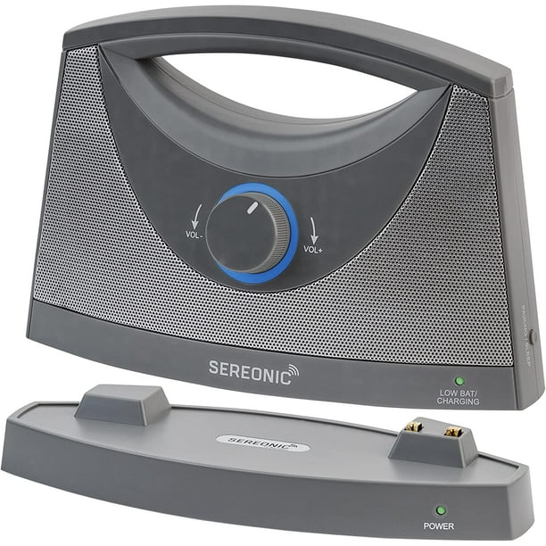 Sereonic Wireless TV Speaker Light Grey