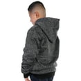 thumbnail image 3 of Swan Boy's Full-Zip Sherpa-Lined Hoodie Jacket with Pockets (1-Pack), 3 of 4