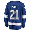 thumbnail image 3 of Men's Fanatics Brayden Point Blue Tampa Bay Lightning  Breakaway Jersey, 3 of 3