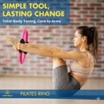 thumbnail image 2 of Anillo de Pilates ProBody Pilates 36 cm Resistencia Rosa, 2 of 9