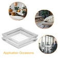 thumbnail image 6 of 8 Pack Square Furniture Caster Cups, 1-7/8" Plastic Furniture Pads, 6 of 7