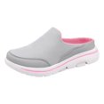 thumbnail image 1 of Ladies Summer Backless Sneakers Mesh Slip-on Mule Shoes Breathable Slippers, 1 of 9