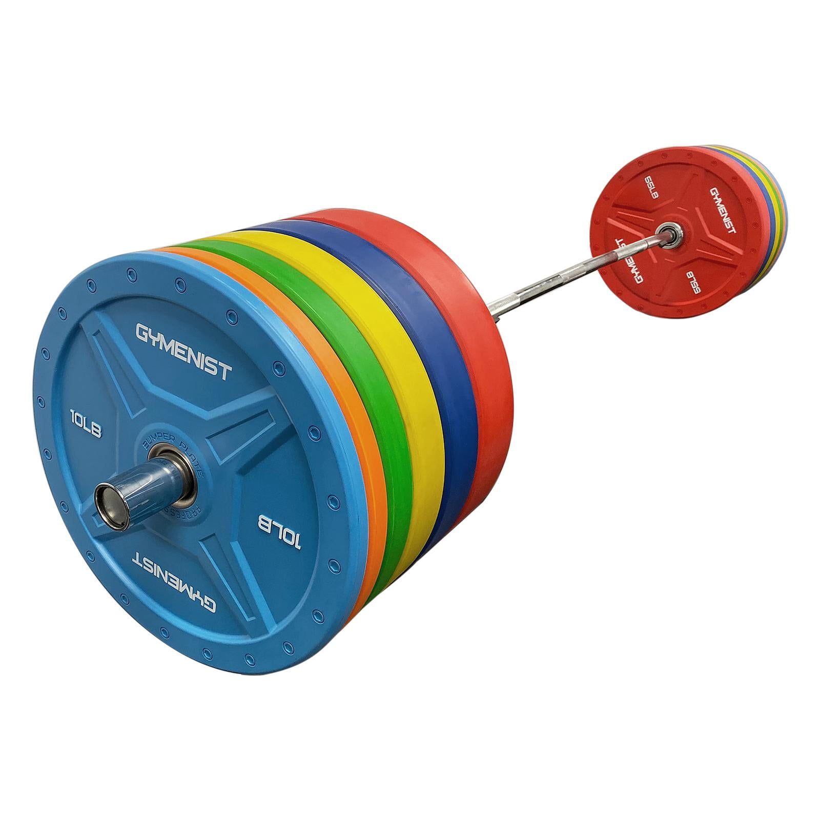 Gymenist, 45lb Colored Bumper Plate, Single
