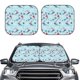 thumbnail image 2 of Balery Sailboats Anchors Parasol para parabrisas de coche de 2 piezas | Parasol plegable para parabrisas delantero de coche para la mayoría de sedanes-Medium, 2 of 6