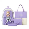 thumbnail image 2 of TopLLC Backpack Multi Piece Backpack Student Backpack Girl Lightweight Student Backpack Outdoor Travel Backpack Childrens backpack, 2 of 5