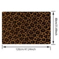 thumbnail image 3 of CNKOO Non-Slip  Washable Pee Pads for Dogs | High Quality Leopard Skull Pattern Dog & Cat Pad  Feature for Kennel Mats  Comfortable All-Season Dog Supplies Suitable for Dog Beds  Litter B, 3 of 6