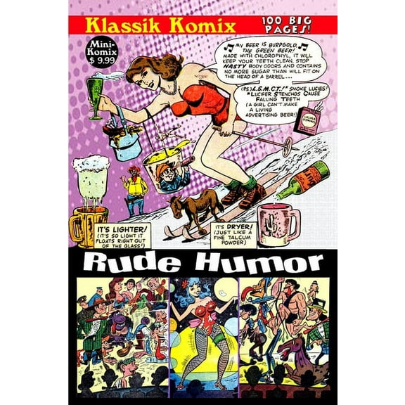 Klassik Komix: Rude Humor, (Paperback)