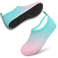 thumbnail image 2 of VIFUUR Kids Water Shoes Girls Boys Quick Dry Aqua Socks for Beach Swim Outdoor Sports GradientPink, 2 of 10