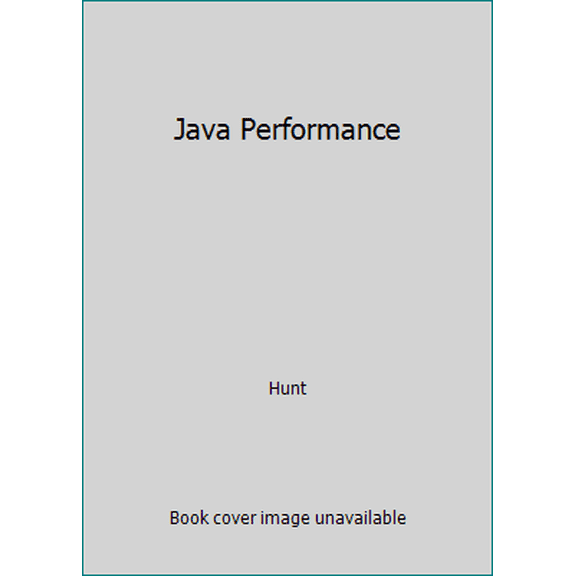 Pre-Owned Java Performance (Paperback) 8131774260 9788131774267