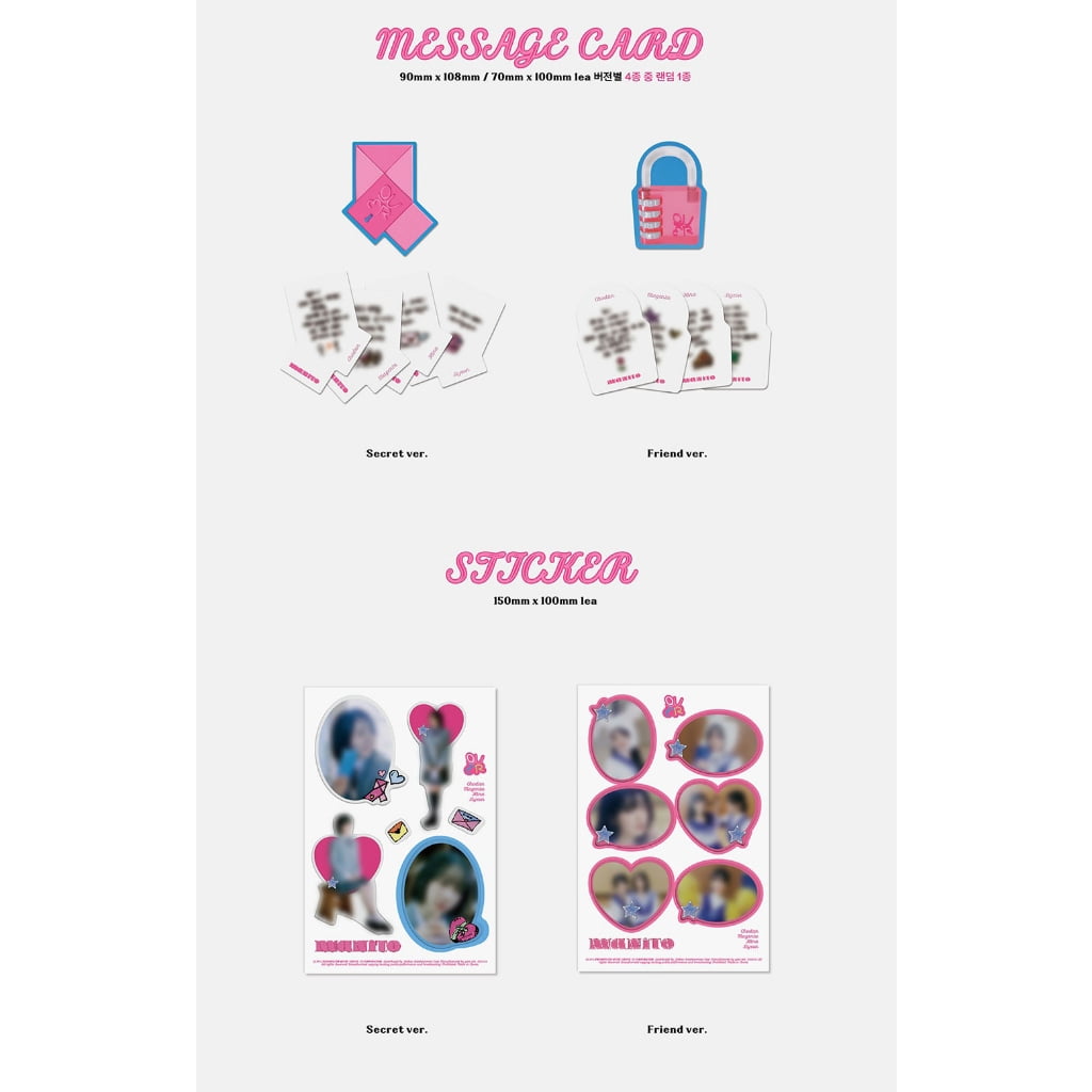 QWER - [MANITO] 1st Mini Album SECRET Version - Walmart.com