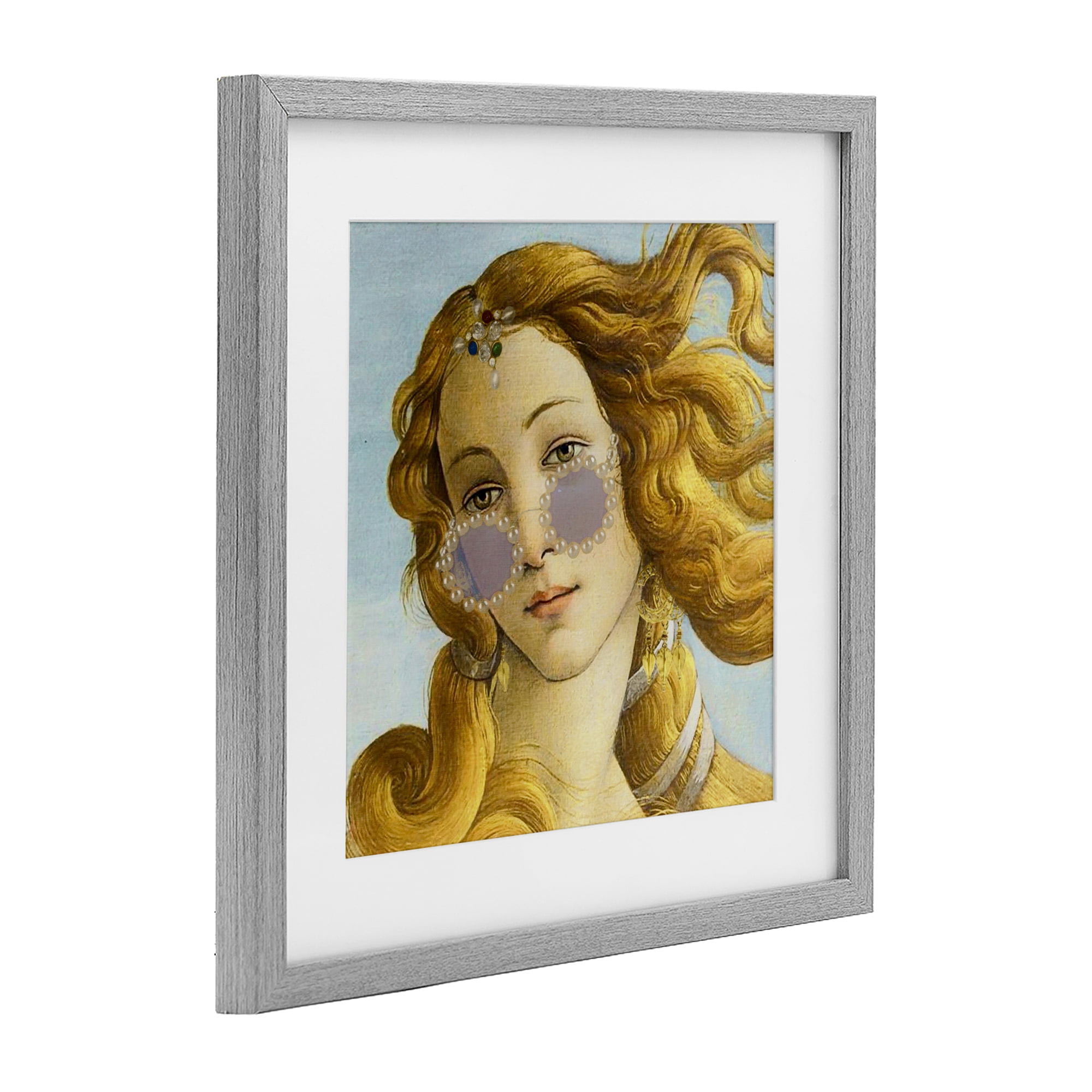 Stupell Industries Modern Day Venus Shades Gray Framed Print Under Glass, design by Grotto Studios
