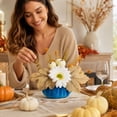 thumbnail image 7 of Thanksgiving Decorations Party, Artificial Pumpkin Floral Pick Dahlia Pinecone, Thanksgiving Decorations Indoor, Fall Artificial flowers Decorative, for Thanksgiving Home Decor, 7 of 7
