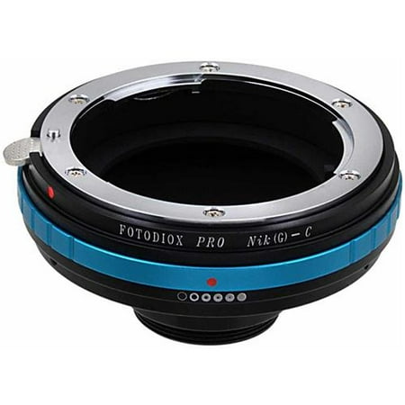4mm Cctv Camera Lens - Fotodiox Mount Adapter with Lens Aperture Control Dial for Nikon G (FX, DX) Mount Lenses to C-Mount (1