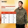 thumbnail image 5 of TrailCrest by Treel Men's Mossy Oak Hoodie Sweatshirt - Comfortable Stylish Jacket for Outdoor Activities, Hunting and Casual Wear, Bottomland Camo & Green, XL, 5 of 6