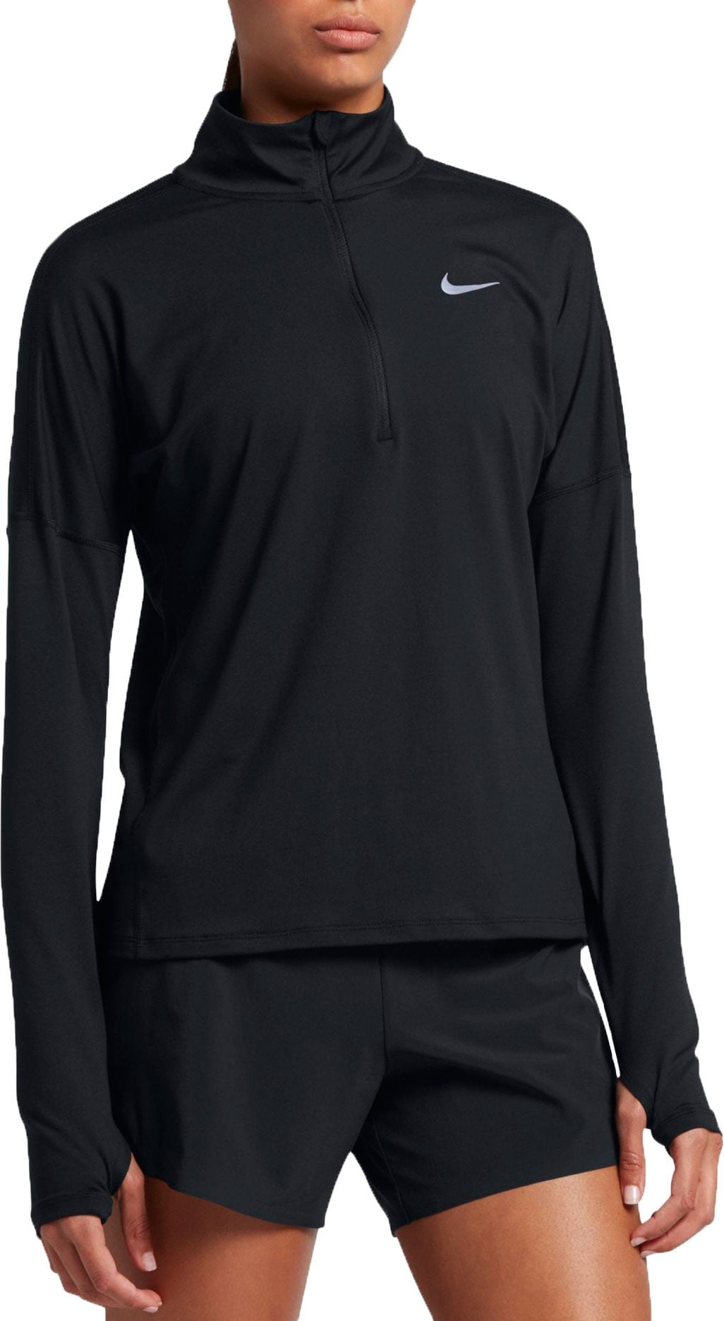 Nike women's dry element half zip long sleeve running shirt Clearance