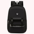 thumbnail image 5 of Mochila para estudiantes Mochila escolar impermeable Nylon para niñas adolescentes (Negro), 5 of 5