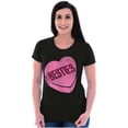 thumbnail image 4 of Galantine's Besties Candy Heart Womens Slim Fit Graphic Tee Brisco Brands S, 4 of 5