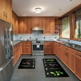 thumbnail image 5 of Kitchen Mat Set of 2 Non Slip Thick Kitchen Rugs and Mats for Floor Comfort Standing Mats for Kitchen, Sink, Office, Laundry, Black, 17"x47"+17"x28", 5 of 6