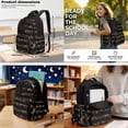 thumbnail image 4 of Bulopur Camo American Flag Print Kids Backpack Set 4 Pcs Camo Waterproof Kids School Bag with Lunch Bag, Pencil Case and Water Bottle Cover for Tactical Fans, 4 of 8