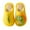 Yellow, variant on XIMIN Kids Big Boys House Slippers, Kids Dinosaur Slippers Toddler Comfort House Slippers Cute Warm Plush Slip on Boys Girls Indoor Winter Home Cotton Shoes
