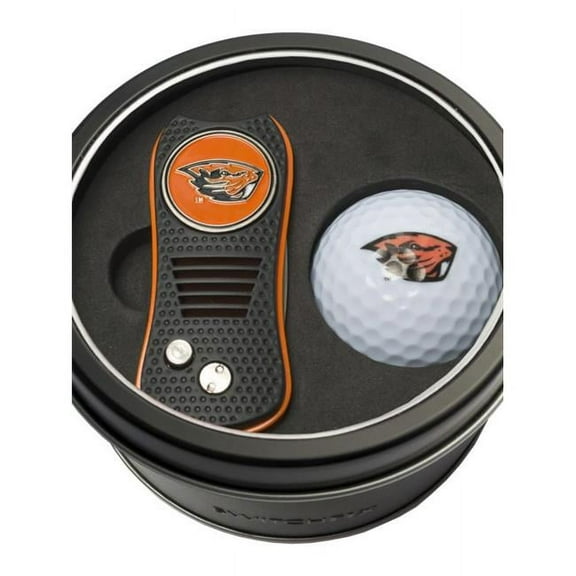 Team Golf NCAA Tin Gift Set with Switchfix Divot Tool and Golf Ball
